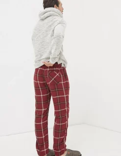 FatFace Falmouth Jacquard Pyjama Bottoms Red Best