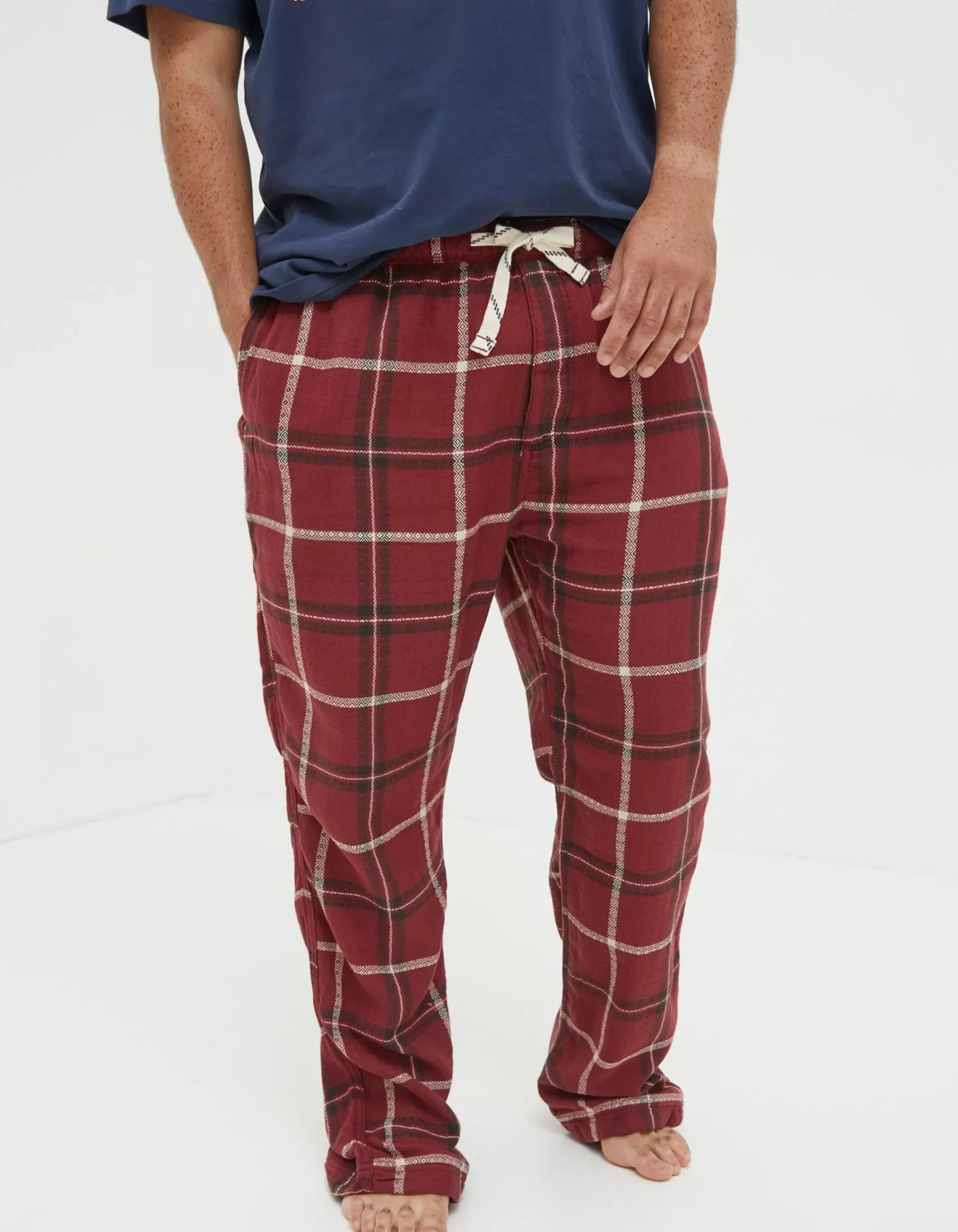 FatFace Falmouth Jacquard Pyjama Bottoms Red Best