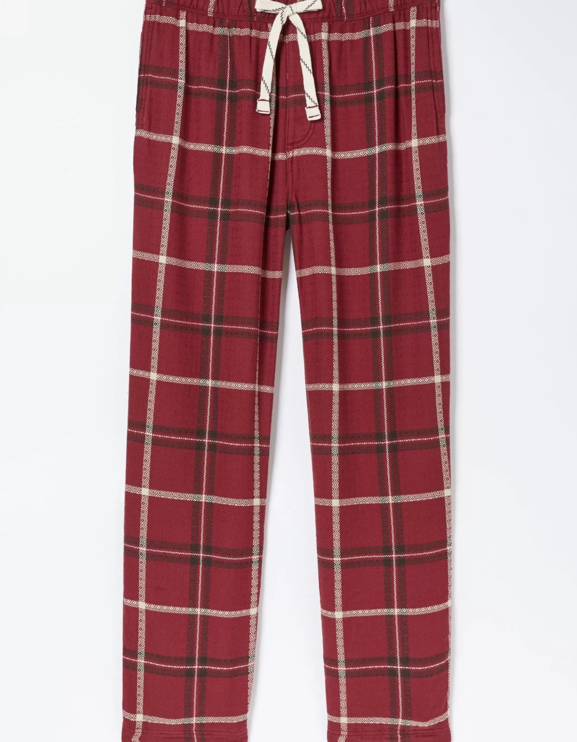 FatFace Falmouth Jacquard Pyjama Bottoms Red Best