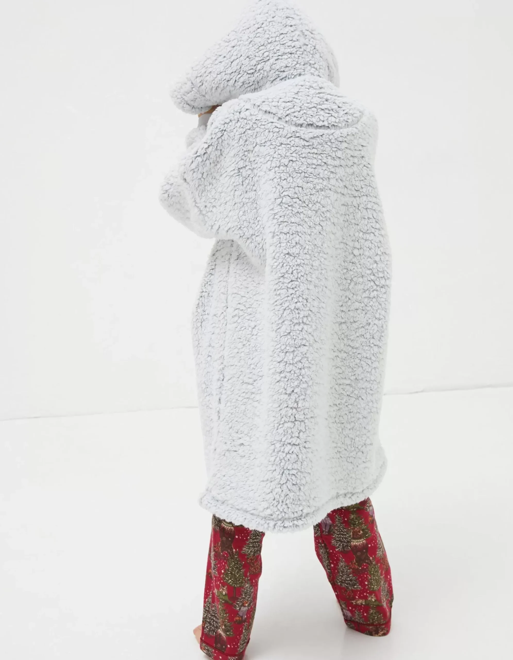 FatFace Family Snuggle Hoodie Grey Marl Best
