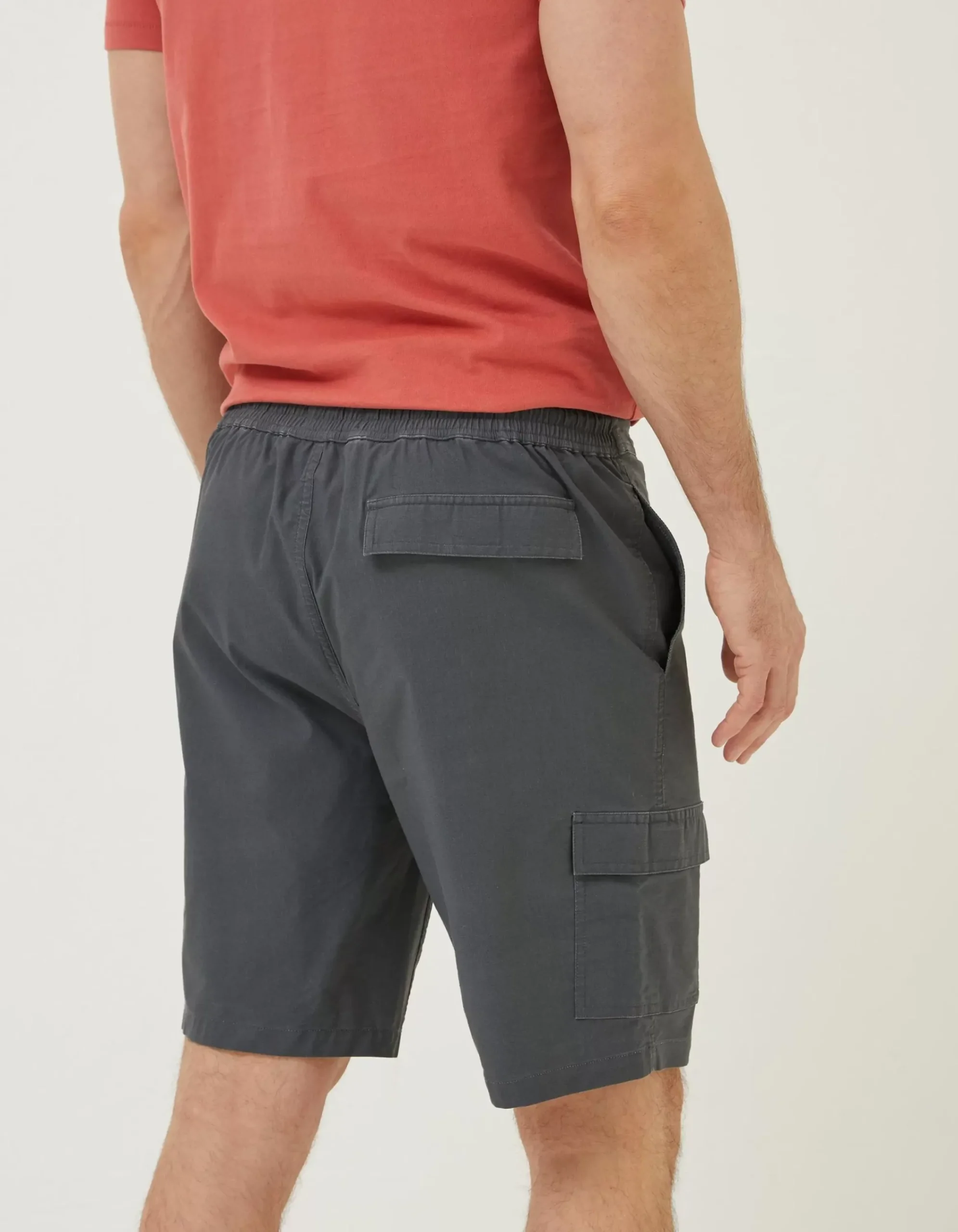 FatFace Filey Cargo Swim Shorts Dark Grey Hot