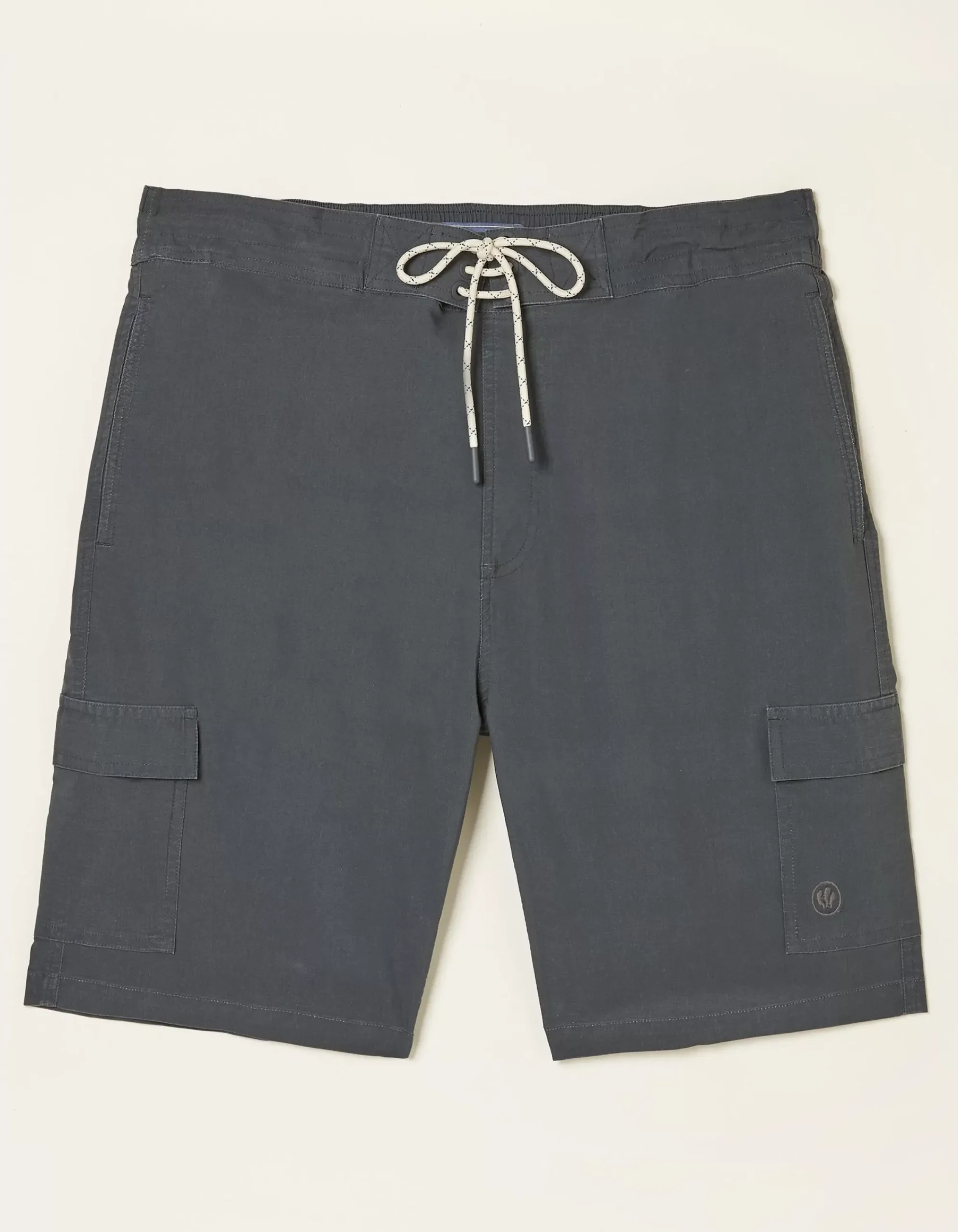 FatFace Filey Cargo Swim Shorts Dark Grey Hot