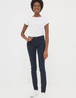 FatFace Five Pocket Jeggings Navy Outlet