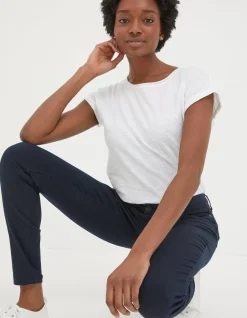 FatFace Five Pocket Jeggings Navy Outlet