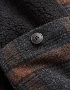 FatFace Fjord Ombre Overshirt Black Online