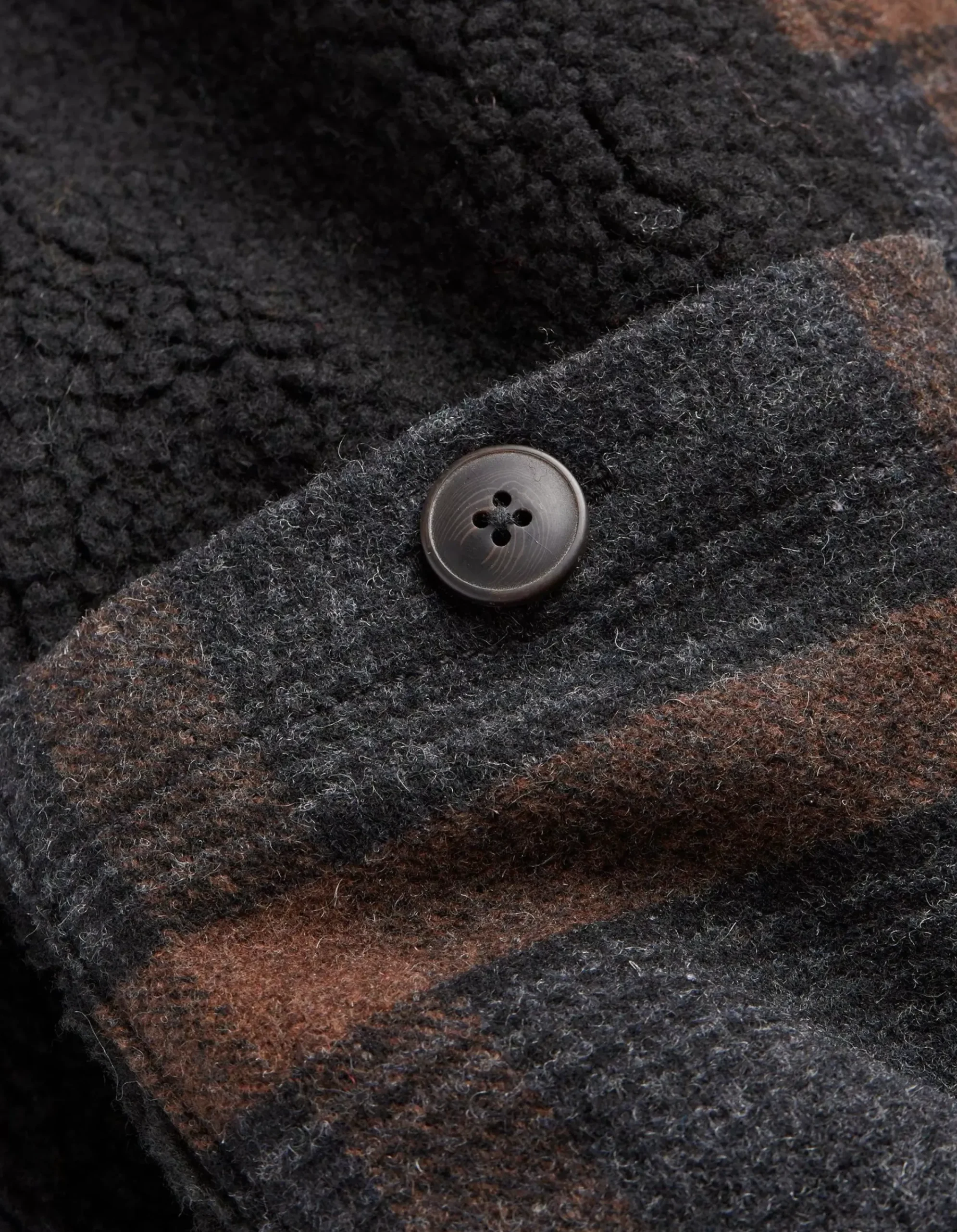 FatFace Fjord Ombre Overshirt Black Online