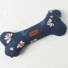 FatFace Floral Bone Dog Toy Navy
