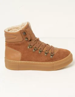 FatFace Georgie Hybrid Hiker Boots Tan Outlet