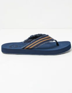FatFace Harris Flip Flop Navy New