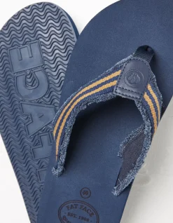 FatFace Harris Flip Flop Navy New