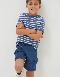 FatFace Hatfield Cargo Sweat Shorts Navy Clearance