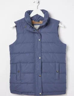 FatFace Hayley Gilet Washed Blue Online