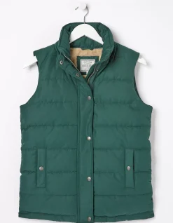 FatFace Hayley Gilet Dark Teal Discount