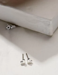 FatFace Heart Studs Silver Online