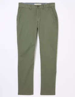 FatFace Heyshott Slim Chinos Khaki Green Online