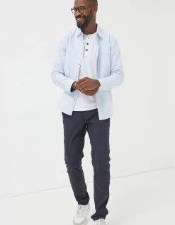 FatFace Heyshott Slim Chinos Navy Outlet