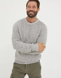 FatFace Hove Crew Jumper Grey Best