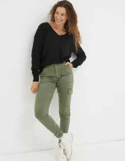FatFace Hythe Cargo Trouser Green Outlet