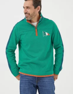 FatFace Ireland Nation Airlie Sweatshirt Green