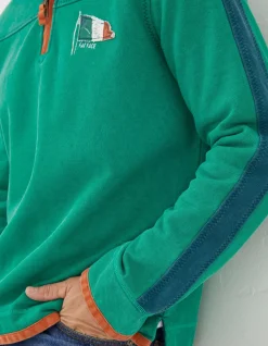 FatFace Ireland Nation Airlie Sweatshirt Green
