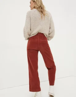 FatFace Keswick Cord Trouser Dark Tan Online