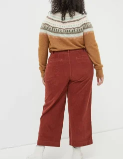 FatFace Keswick Cord Trouser Dark Tan Online