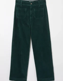 FatFace Keswick Cord Trouser Dark Teal Sale