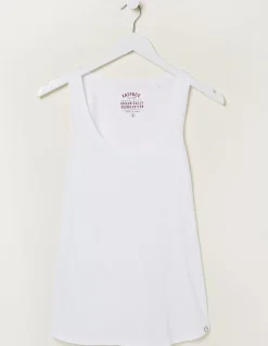 FatFace Kirsty Organic Cotton Vest White