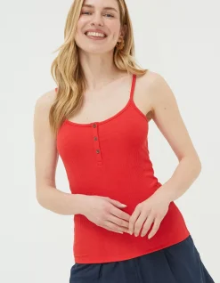 FatFace Lily Cami Tomato Red Sale