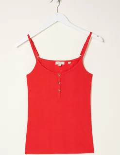FatFace Lily Cami Tomato Red Sale