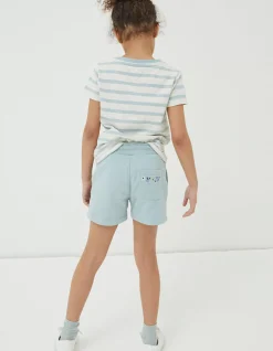 FatFace Luna Floral Sweat Shorts Sage Green Best
