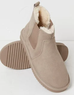 FatFace Mabel Mini Suede Chelsea Boot Ivory Marl Sale