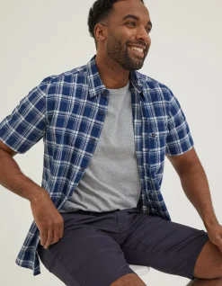 FatFace Mawes Chino Shorts Navy Online
