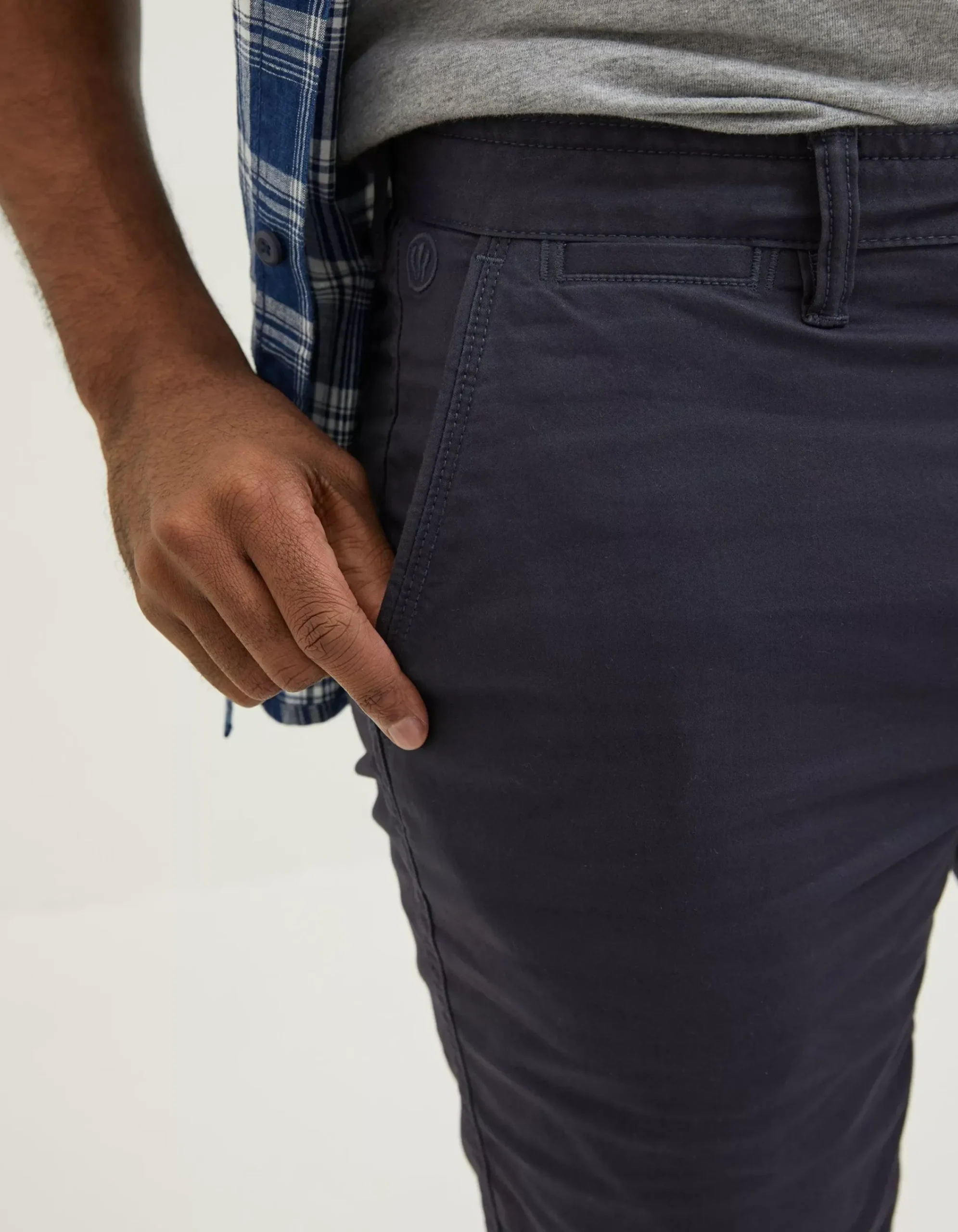 FatFace Mawes Chino Shorts Navy Online