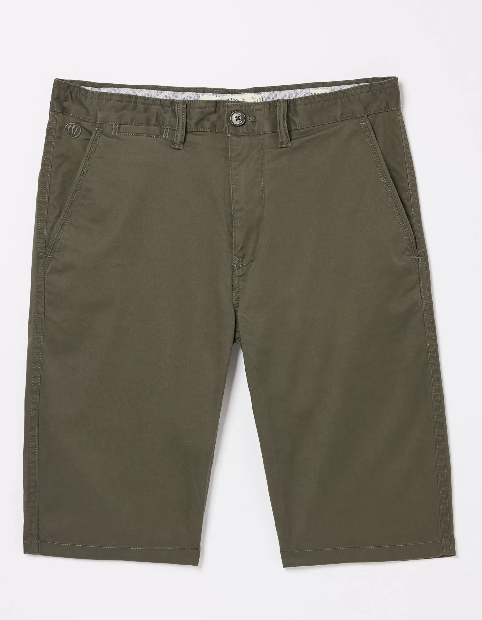 FatFace Mawes Chino Shorts Khaki Green Sale