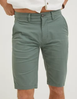 FatFace Mawes Chino Shorts Green Haze Hot
