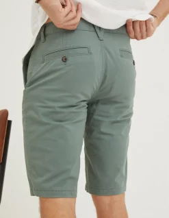 FatFace Mawes Chino Shorts Green Haze Hot
