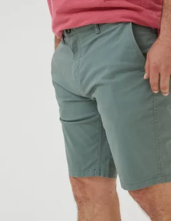 FatFace Mawes Chino Shorts Green Haze Hot