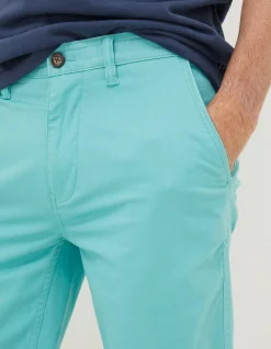 FatFace Mawes Chino Shorts Light Teal New