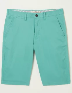 FatFace Mawes Chino Shorts Light Teal New