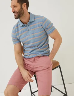 FatFace Mawes Chino Shorts Rose Pink Discount