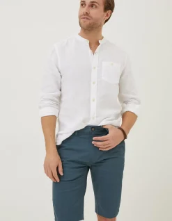 FatFace Mawes Chino Shorts Teal Blue