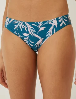 FatFace Mcs Seaweed Bikini Bottoms Light Teal Discount