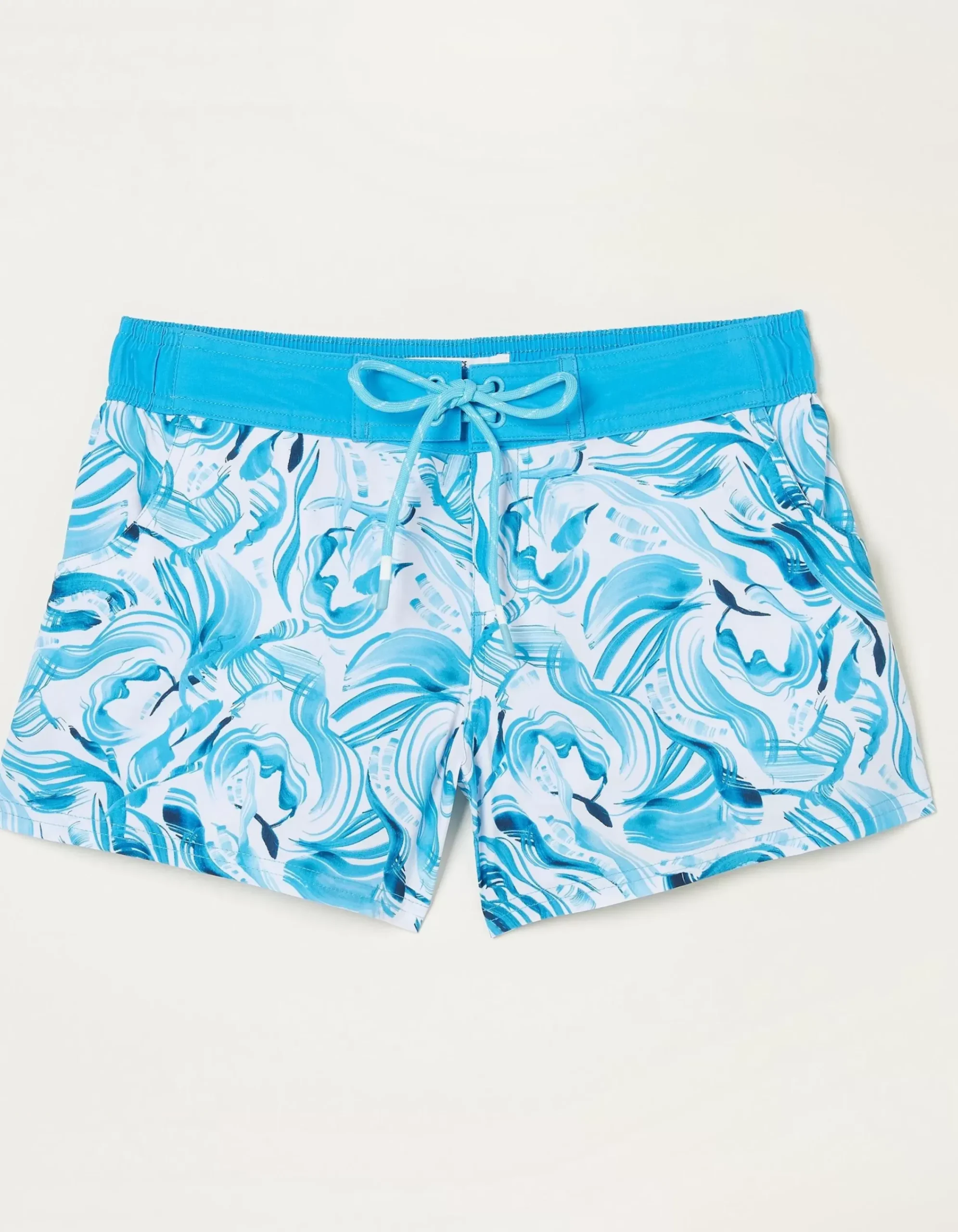 FatFace Mcs Wave Board Shorts White Sale