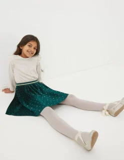 FatFace Millie Star Print Dress Emerald Green Sale