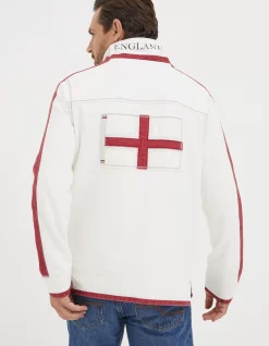 FatFace Nation Airlie England Sweatshirt White Sale