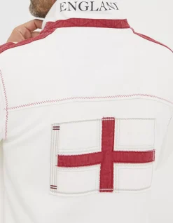 FatFace Nation Airlie England Sweatshirt White Sale