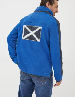 FatFace Nation Airlie Scotland Sweatshirt Blue Outlet