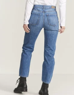 FatFace Newham Straight Jeans Light Wash Clearance