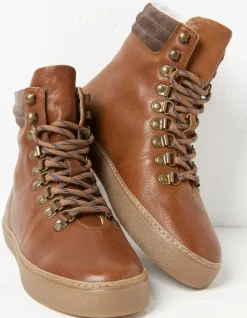 FatFace Nicky Hybrid Hiker Boots Chestnut Outlet